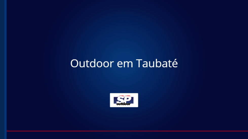 Outdoor em Taubaté