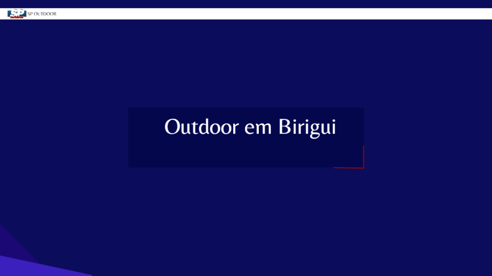 Outdoor em Birigui