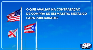 Ponto nº O que avaliar na contratação de um mastro?