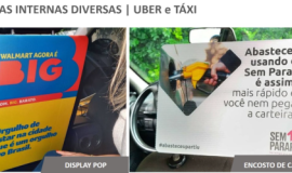 Ponto nº 1 - MÍDIAS INTERNAS DIVERSAS - UBER E TÁXI - KL