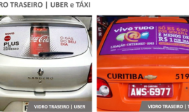 Ponto nº 6 - VIDRO TRASEIRO - TAXI E UBER - KL